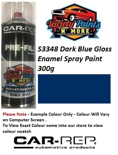 S3348 Dark Blue Gloss Enamel Spray Paint 300g