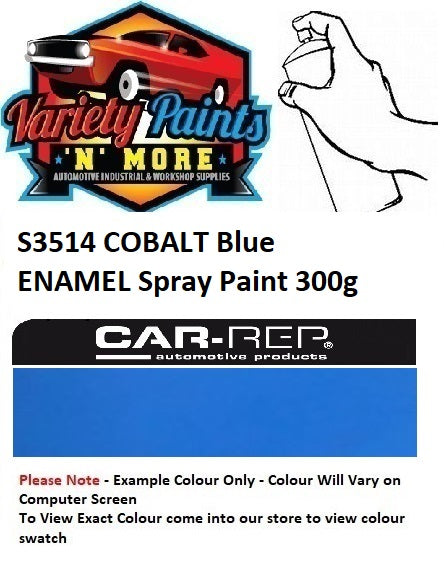 S3514 COBALT Blue ENAMEL Spray Paint 300g