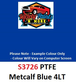 S3726 PTE METCALF BLUE Valspar Industrial Enamel TB300 4 Litres