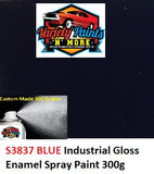 S3837 BLUE Industrial Gloss Enamel Spray Paint 300g