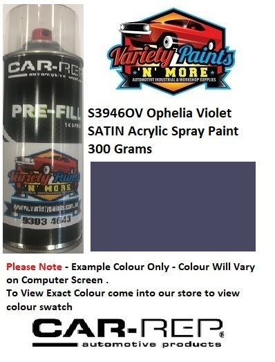 S3946OV Ophelia Violet SATIN Acrylic Spray Paint 300 Grams