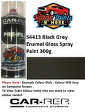 S4413 Black Grey Enamel Gloss Spray Paint 300g 