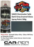 S4425 Dominater Safe Dark Grey Enamel Gloss Spray Paint 300g