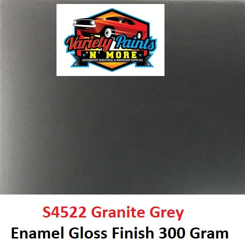 S4522 Granite / Graphite Grey ENAMEL Gloss Spray Paint 300g