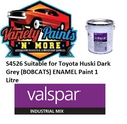 S4526 Suitable for Toyota Huski Dark Grey (BOBCATS) GLOSS ENAMEL Paint 1 Litre