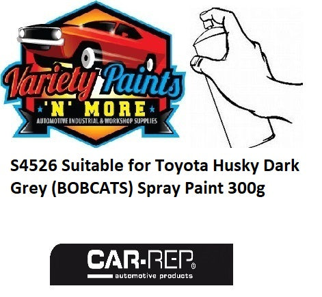 S4526 Huski Dark Grey 2K Suitable for Toyota (BOBCATS) Spray Paint 300g