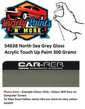 S4638 North Sea Grey Acrylic Gloss Touch Up Paint 300 Grams 