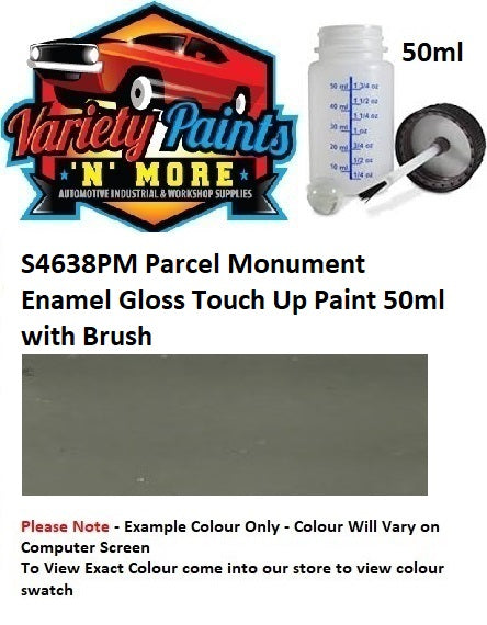 S4638PM Parcel Monument Enamel Gloss Touch Up Paint 50ml with Brush