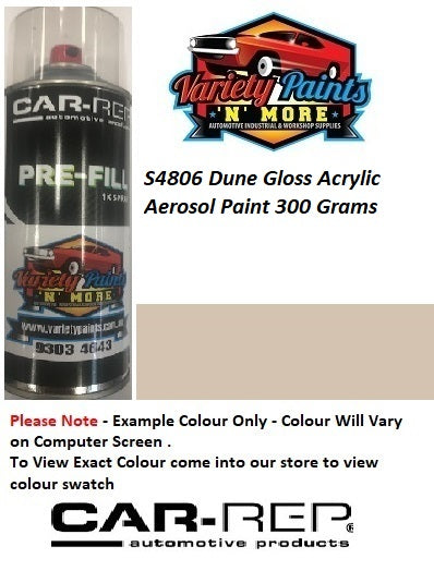 S4806 Dune Gloss Acrylic  Aerosol Paint 300 Grams