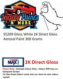 S5209 Gloss White 2K Direct Gloss Aerosol Paint 300 Grams 