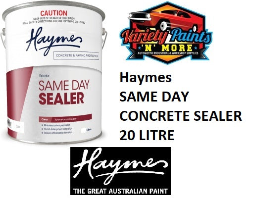 Haymes SAME DAY CONCRETE SEALER 20 LITRE