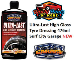 Ultra-Last High Gloss Tyre Dressing 476ml Surf City Garage NEW 