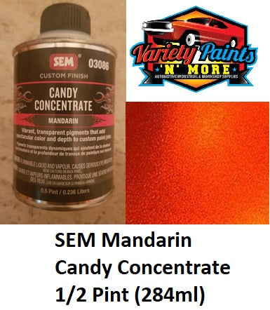 SEM Candy Concentrate Mandarin  1/2 Pint (236ml) 03086