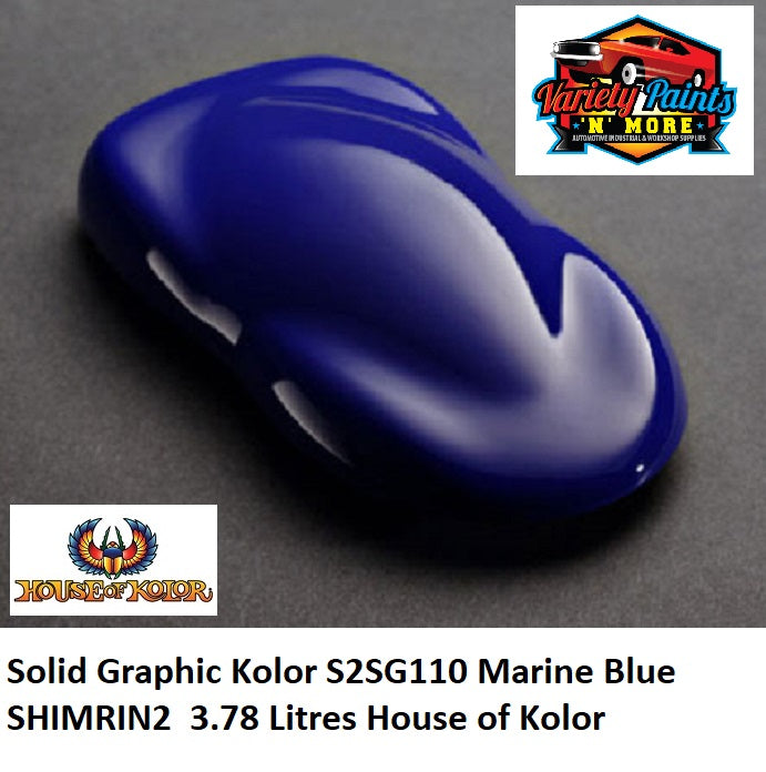 Solid Graphic Kolor S2SG110 Marine Blue 3.78 litres SHIMRIN2  House of Kolor