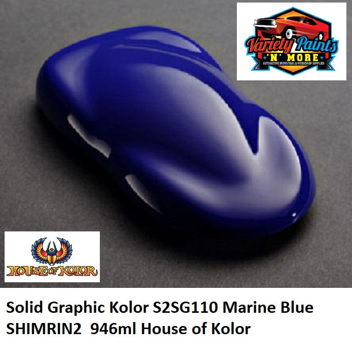 Solid Graphic Kolor S2SG110 Marine Blue  946ml SHIMRIN2  House of Kolor