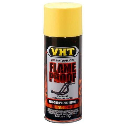 VHT Flame Proof Coating Flat Yellow 312 Grams SP108 **