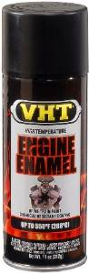 VHT Engine Enamel Flat Black 312 Grams SP130