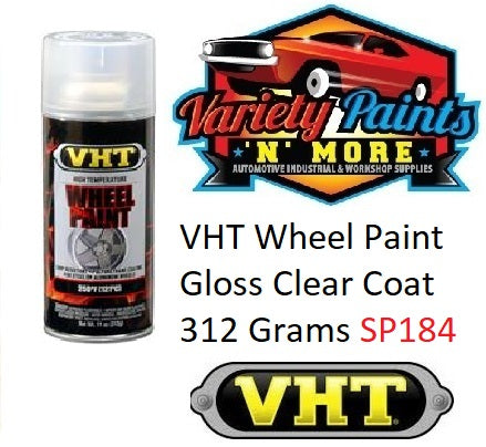 VHT Wheel Paint Gloss Clear Coat 312 Grams SP184