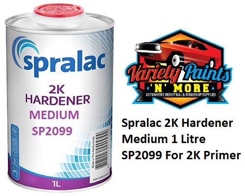 Spralac 2K Hardener Medium 1 Litre SP2099 For Primer