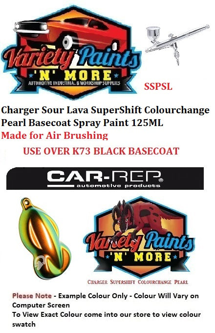 Charger Sour Lava SuperShift Colourchange Pearl Basecoat Spray Paint 125ML