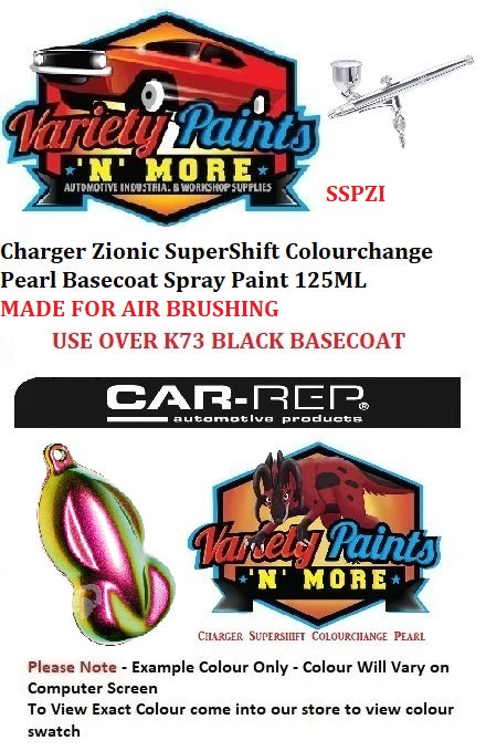 Charger Zionic SuperShift Colourchange Pearl Basecoat Spray Paint 125ML