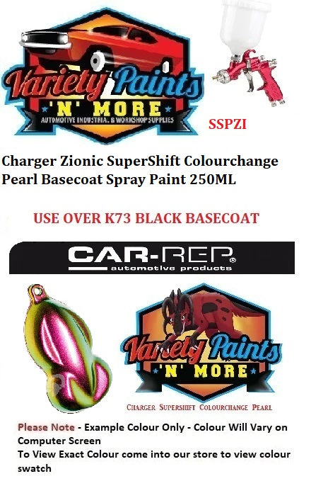 Charger Zionic SuperShift Colourchange Pearl Basecoat Spray Paint 250ML