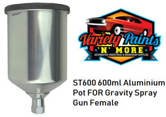 STP600 600ml Aluminium Pot FOR Gravity Spray Gun