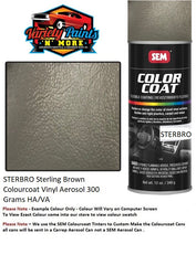 STERBRO Sterling Brown Colourcoat Vinyl Aerosol 300 Grams 