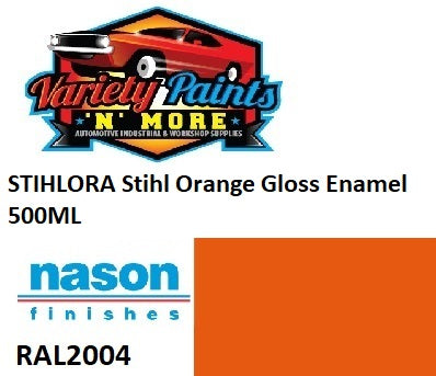 STIHLORA Stihl Orange Gloss Enamel 500ML
