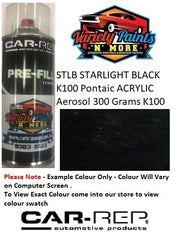 STLB STARLIGHT BLACK K100 Pontaic Acrylic Aerosol 300 Grams K100