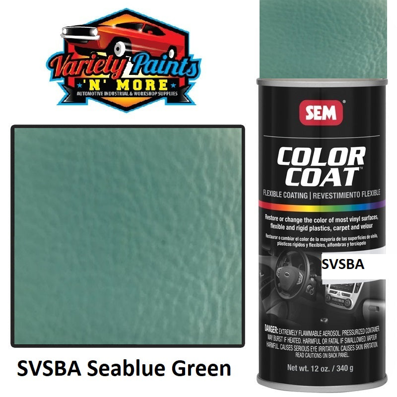 SVSBA Sea Blue Aqua Colourcoat Vinyl Paint Aerosol 300 Grams