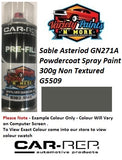 Sable Asteriod GN271A Powdercoat Spray Paint 300g Non Textured G5509 