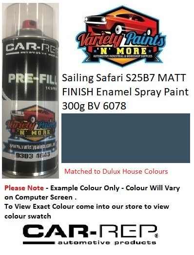 Sailing Safari S25B7 MATT FINISH Enamel Spray Paint 300g BV 6078