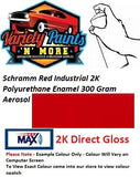 Schramm Red Industrial 2K Polyurethane Enamel 300 Gram Aerosol 