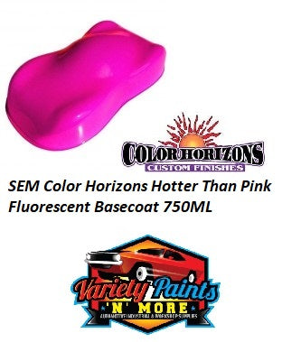 SEM Color Horizons Hotter Than Pink Fluorescent Basecoat 750ML