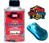 SEM Aqua Blue Candy Concentrate 1/2 Pint (284ml) Variety Paints