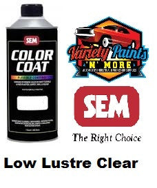 SEM Low Lustre Clear Colourcoat 1 Quart