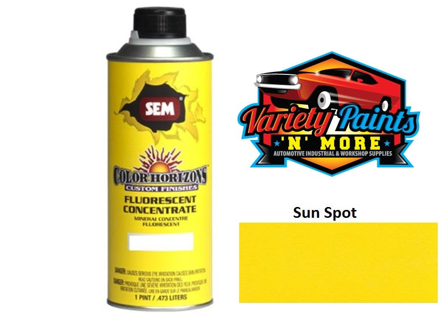 SEM Color Horizons Sun Spot Yellow Fluorescent Concentrate .473ml