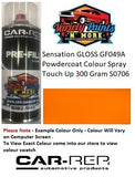 Ultriva™  Sensation Gloss Powdercoat Match GF049A/YF049A Spray Paint 300 Gram S0706 1IS 54A