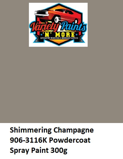 Shimmering Champagne 9063116K Powdercoat Spray Paint 300g