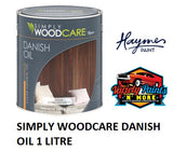 Haymes Simply Woodcare Danish Oil 1 Litre