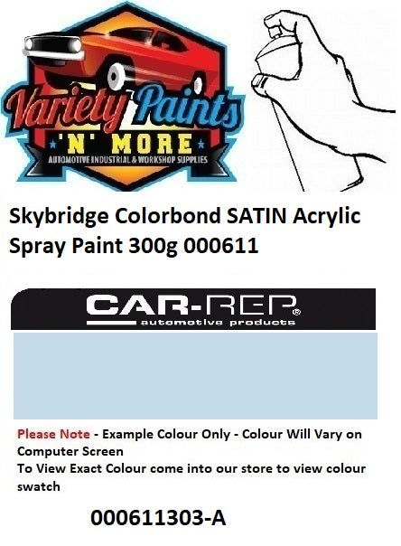 Skybridge Colorbond Gloss Acrylic Spray Paint 300g 000611