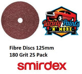 Smirdex Fibre Disc 125mm 180 Grit x 25 pack 