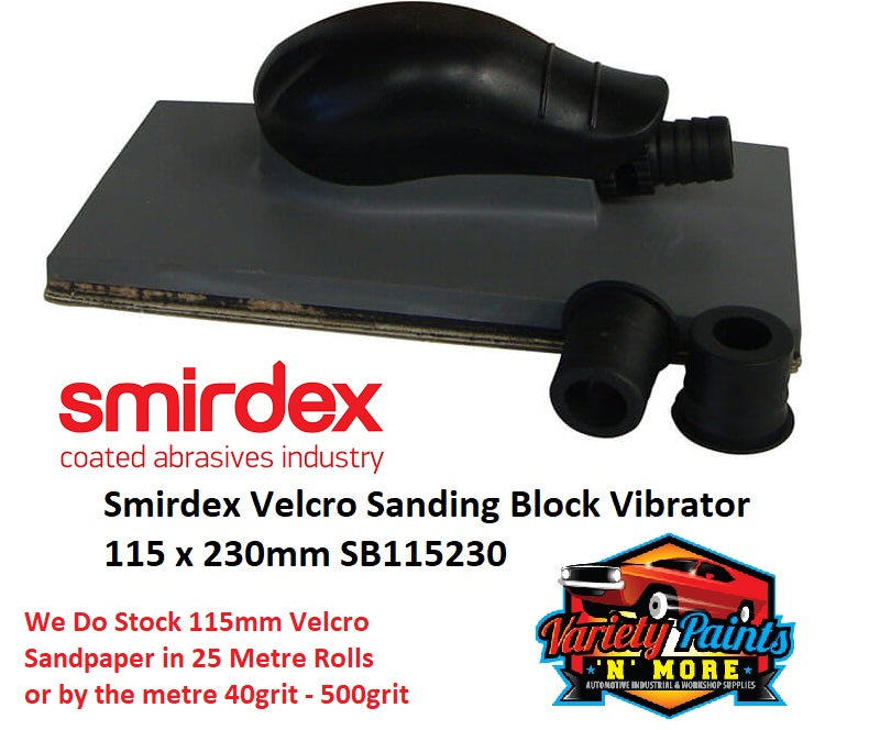 Smirdex Velcro Sanding Block Vibrator 115 x 230mm SB115230