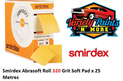 Smirdex Abrasoft Roll 320 Grit Soft Pad x 25 Metres 