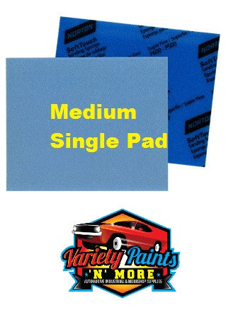 Norton Soft PAD Touch Sanding Sponge Medium 180-120 Single
