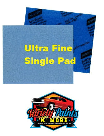 Norton Soft PAD Touch Sanding Sponge Ultra Fine 800-1000 Single