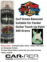 Surf Green Basecoat Suitable for Fender Guitar Touch Up Paint 300 Grams