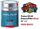 Troton Black HS 2K High Build Primer/Filler 4:1 0.8lt 