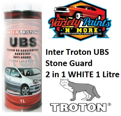 Troton UBS Stone Guard 2 in 1 WHITE 1 Litre